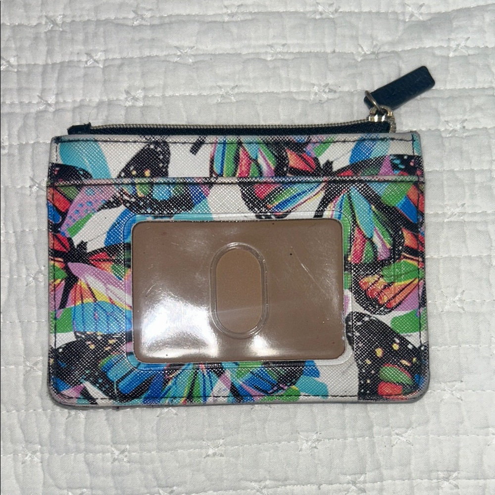 Colorful Butterfly Print Wallet